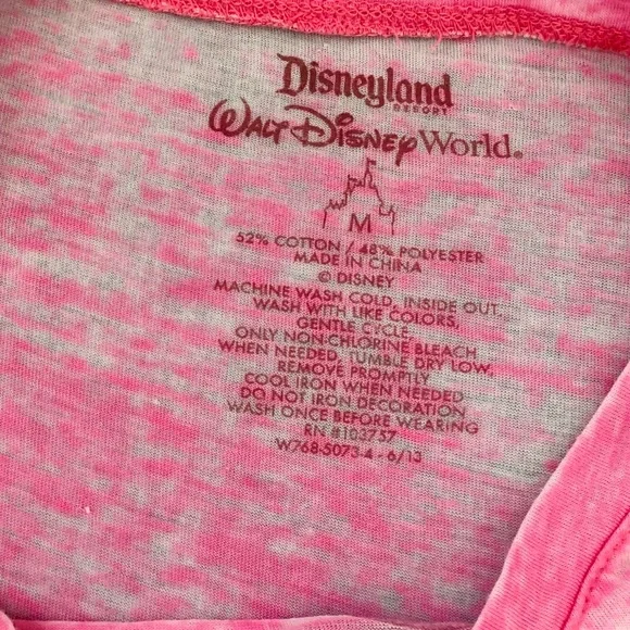 Disneyland Mickey Mouse Sleeveless Burnout Lightweight Top Disney M - Picture 2 of 2